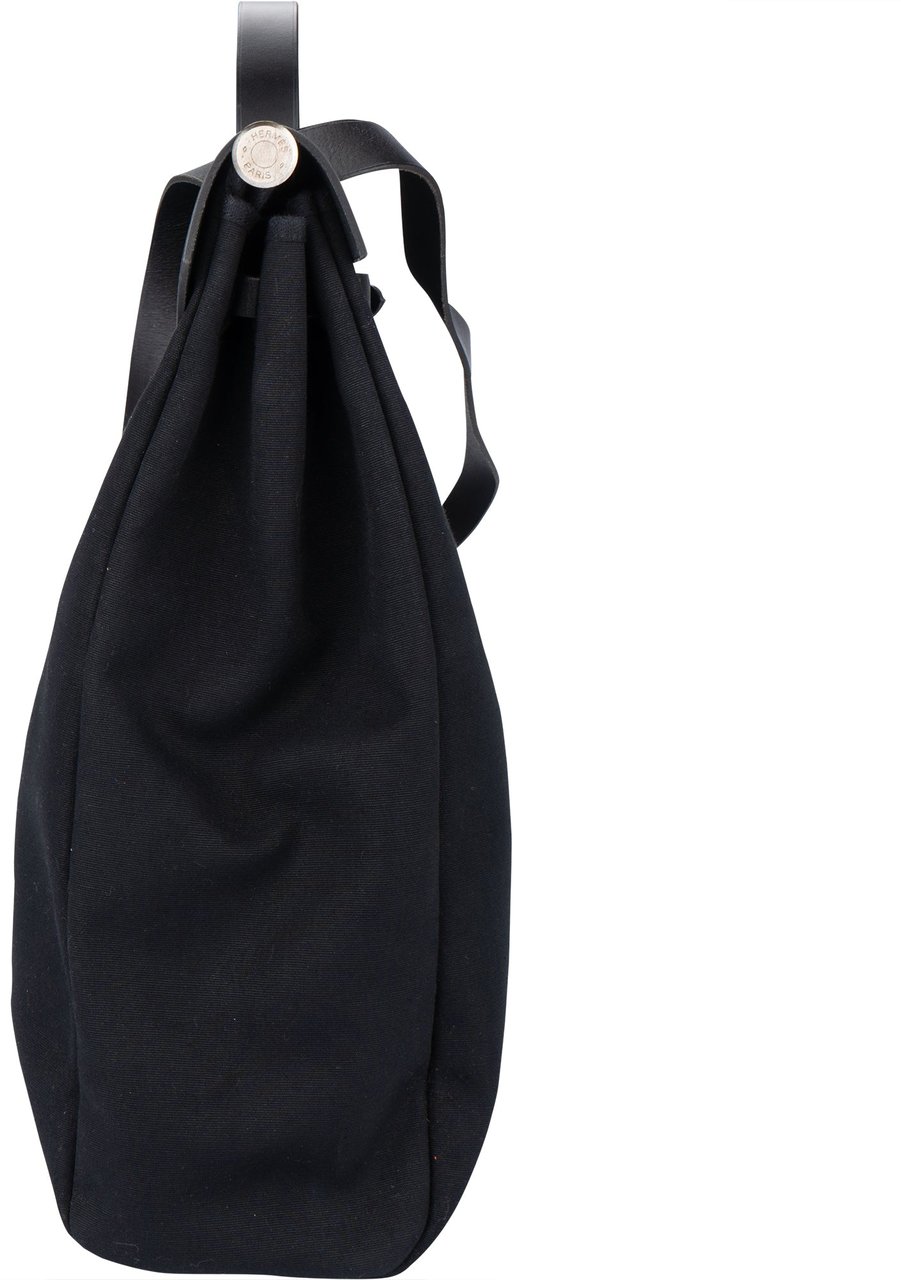 Hermès Hermès Classic Black Herbag 39 Handbag Zwart