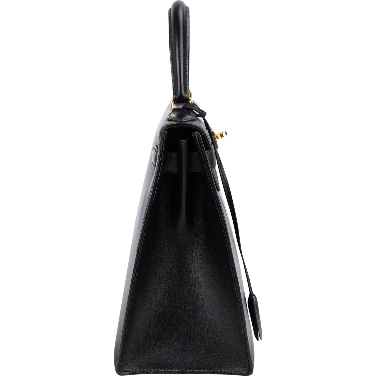 Hermès Box Calf Sellier Kelly 28 Handbag Zwart
