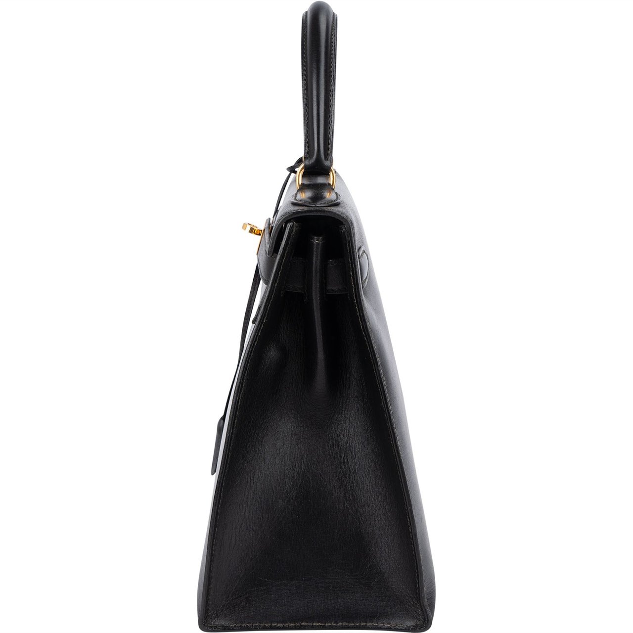 Hermès Box Calf Sellier Kelly 28 Handbag Zwart