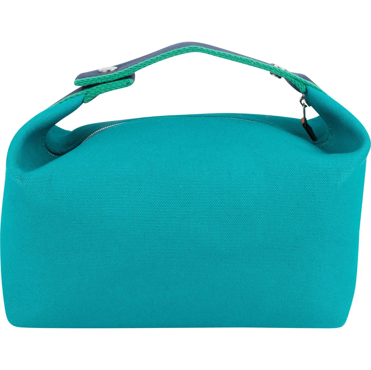 Hermès Hermès Canvas Bride-a-Brac GM Toiletry Bag Blauw