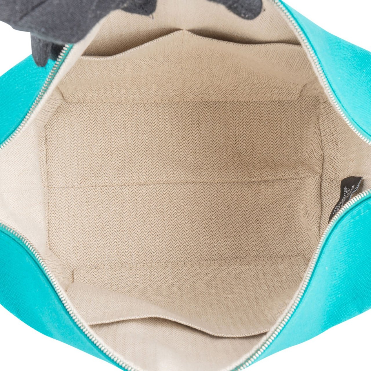 Hermès Hermès Canvas Bride-a-Brac GM Toiletry Bag Blauw