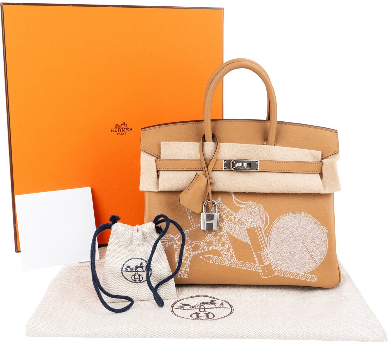 Hermès Biscuit Swift Leather Limited In And Out Birkin 25 Handbag Goud