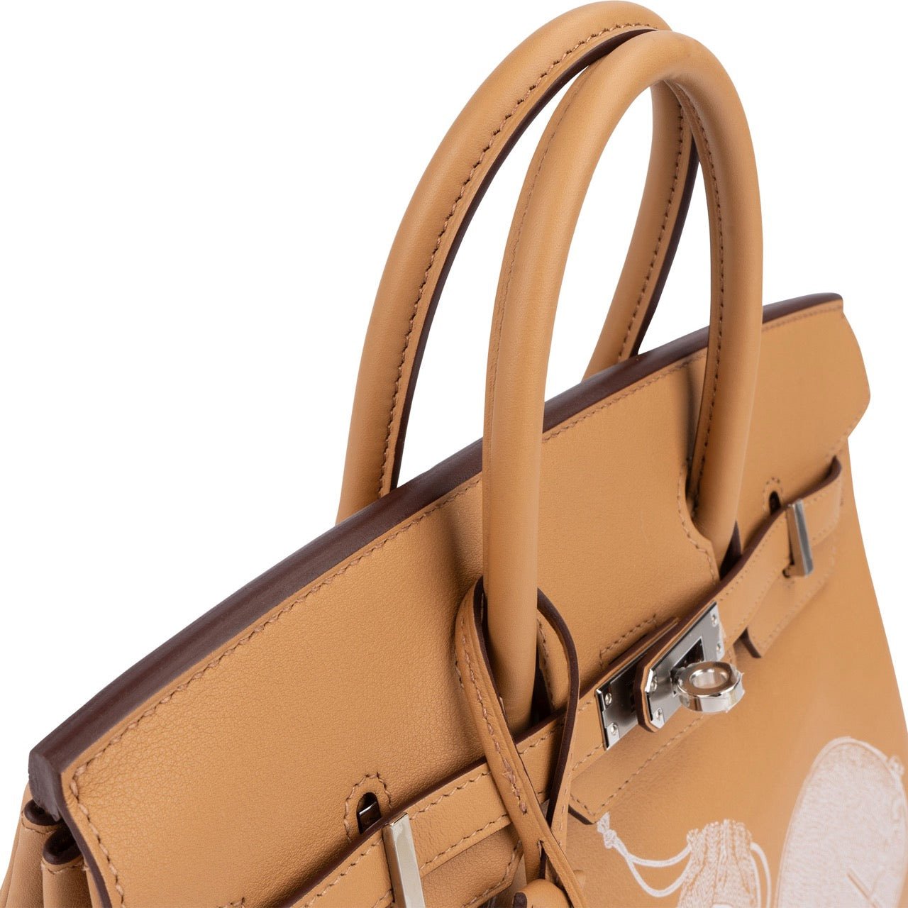 Hermès Biscuit Swift Leather Limited In And Out Birkin 25 Handbag Goud
