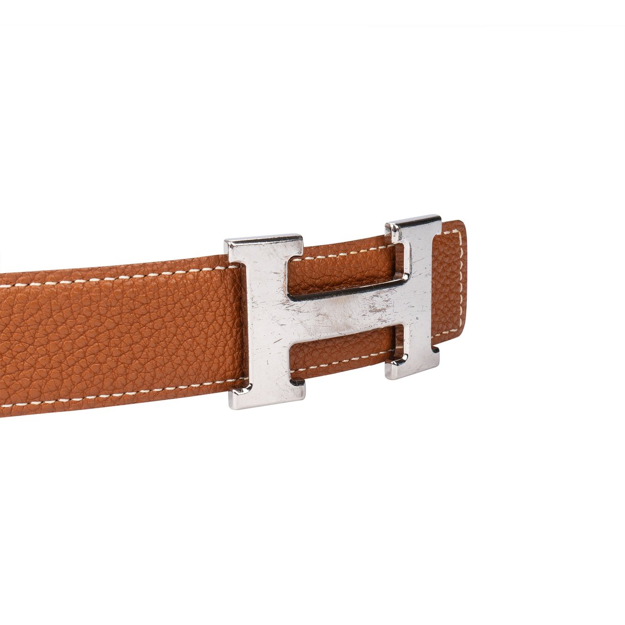 Hermès Hermès Bicolor Reversilble Leather Belt (75) Divers