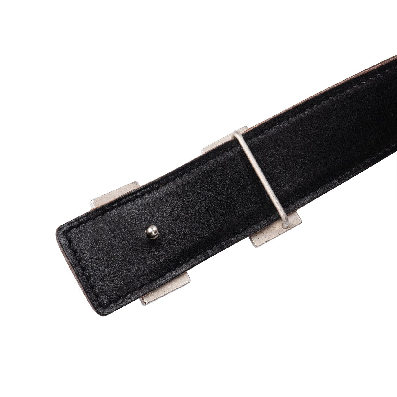 Hermès Hermès Bicolor Reversilble Leather Belt (75) Divers