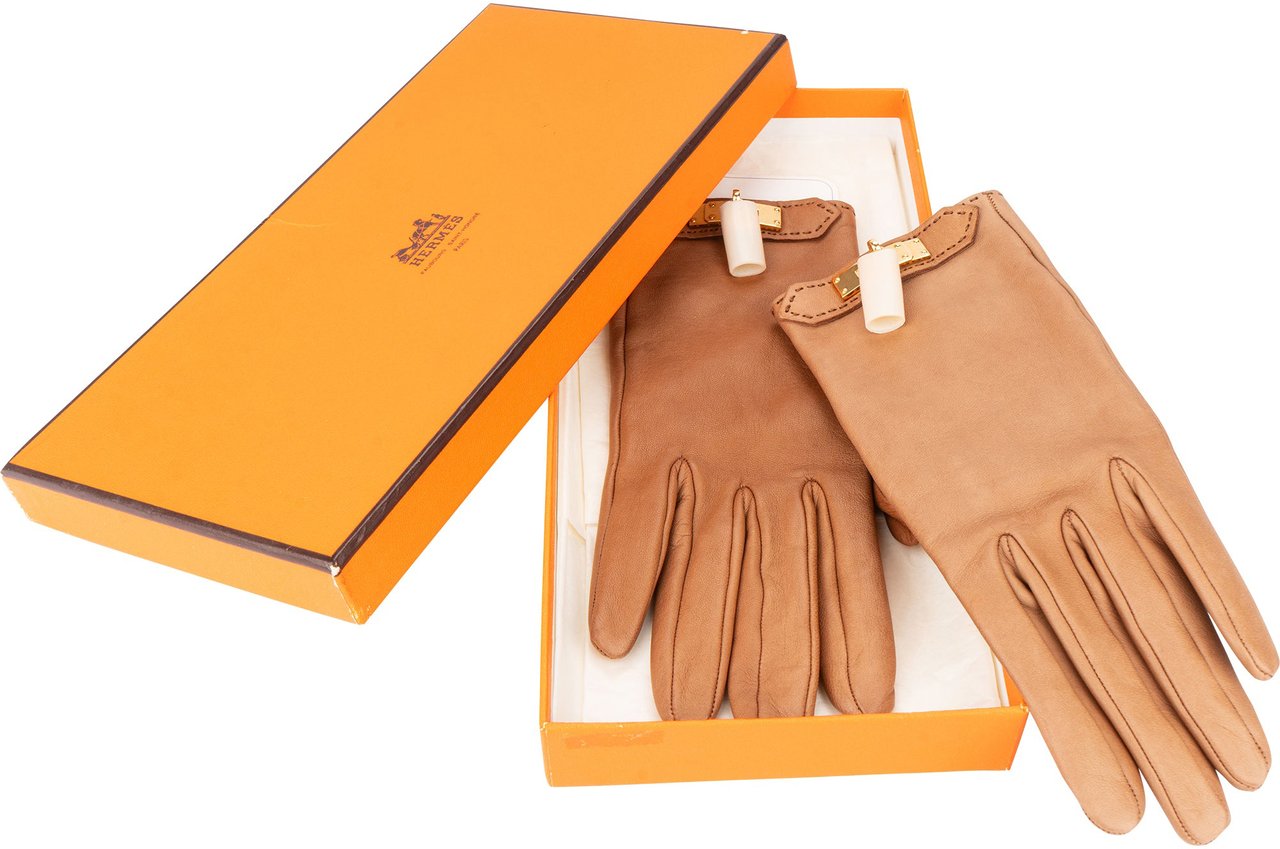 Hermès Hermès Lambskin Kelly Gloves Divers