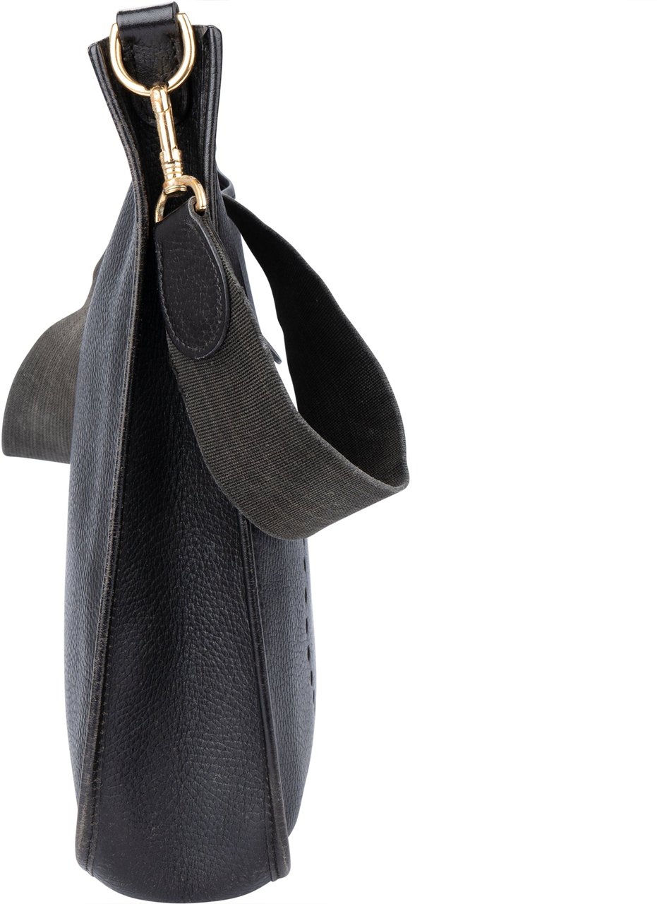 Hermès Hermès Noir Evelyne GM Ardennes Crossbody Bag Divers