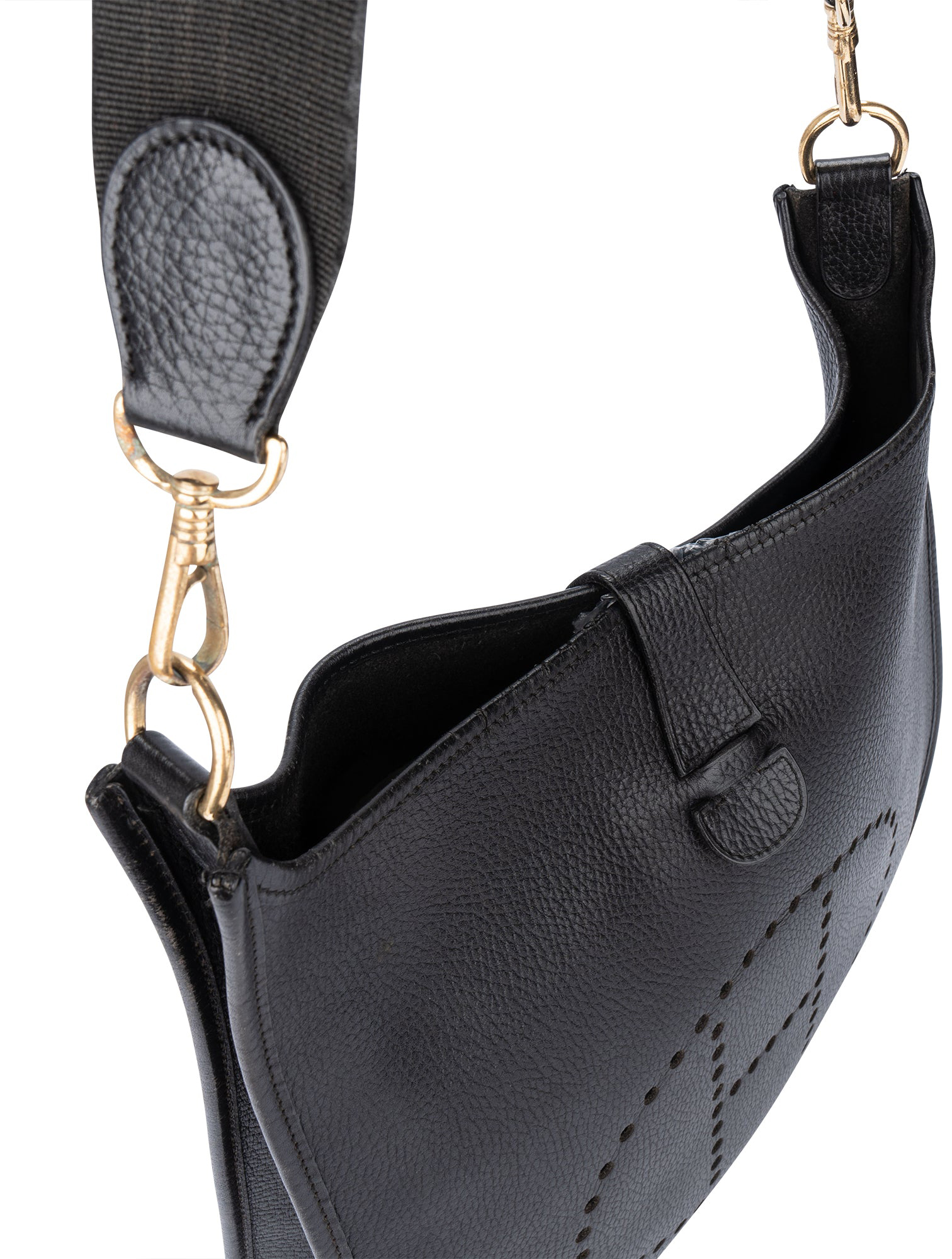 Hermès Hermès Noir Evelyne GM Ardennes Crossbody Bag Divers