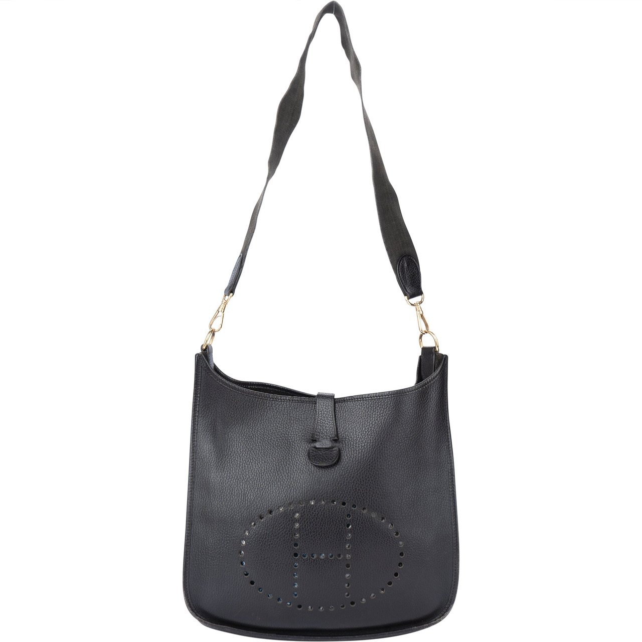 Hermès Hermès Noir Evelyne GM Ardennes Crossbody Bag Divers