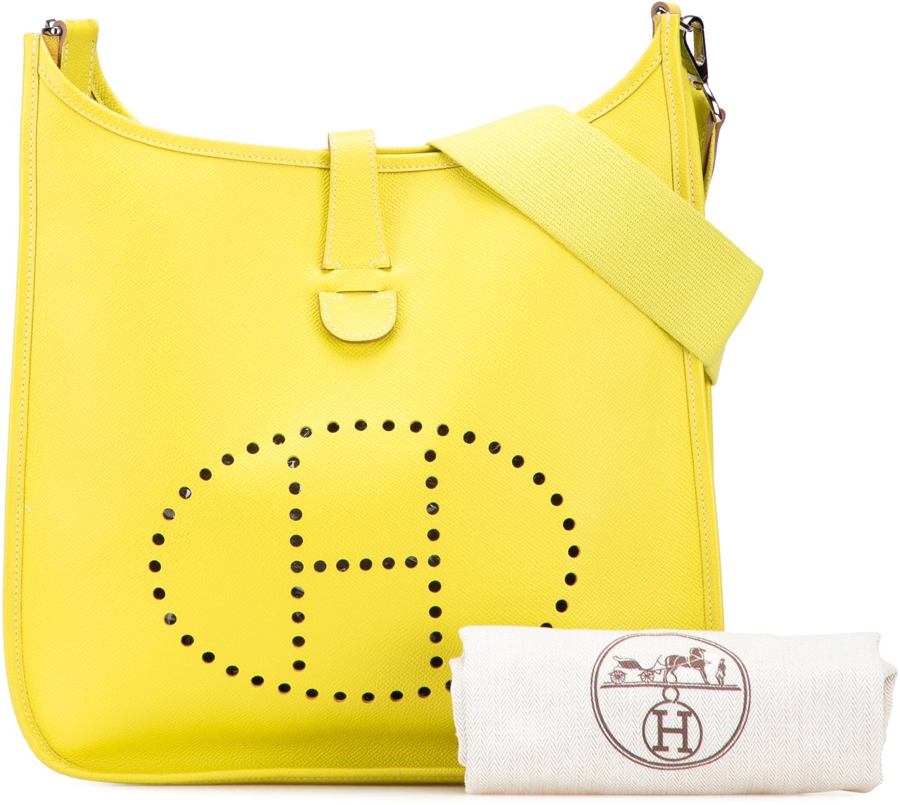 Hermès Epsom Evelyne III 33 Geel