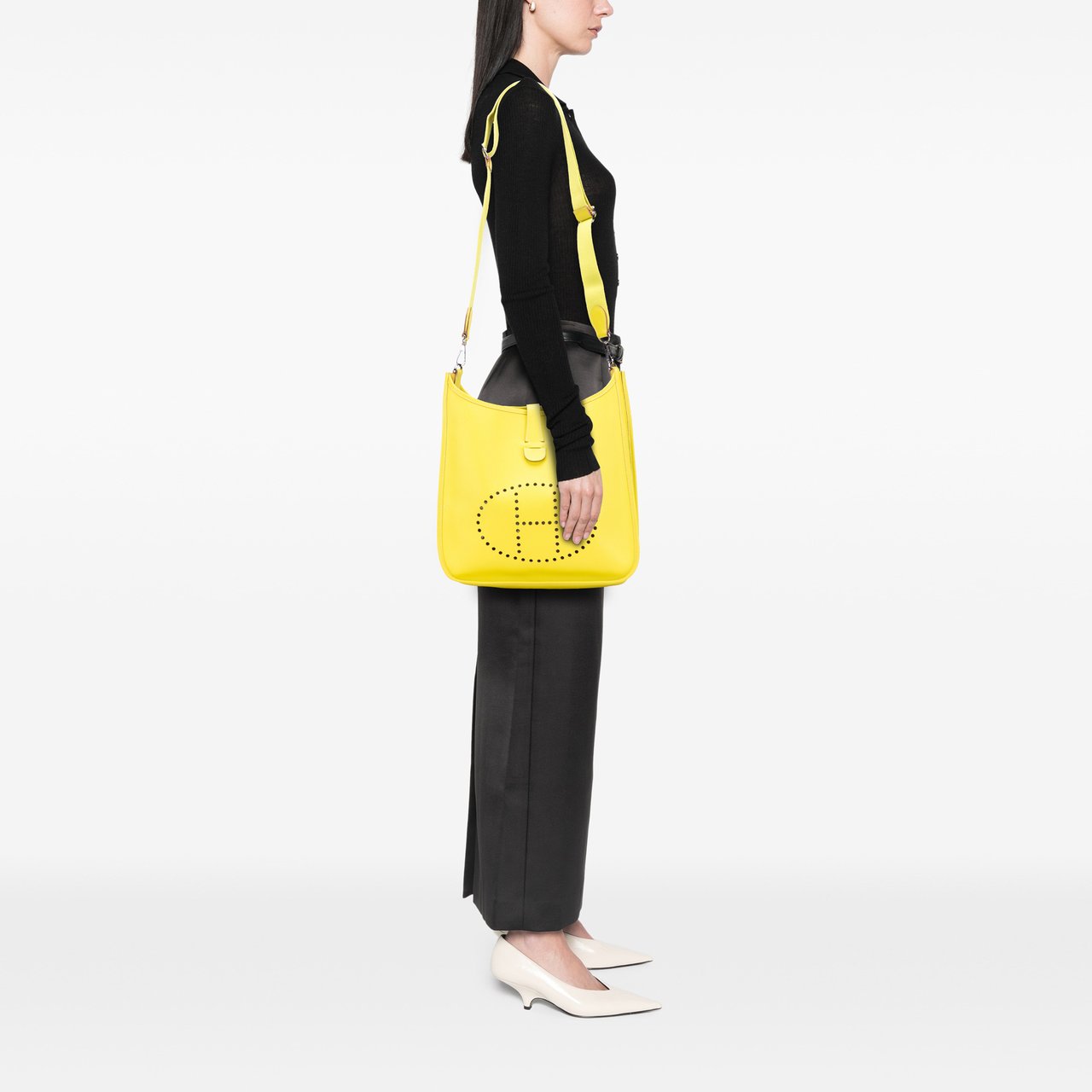 Hermès Epsom Evelyne III 33 Geel