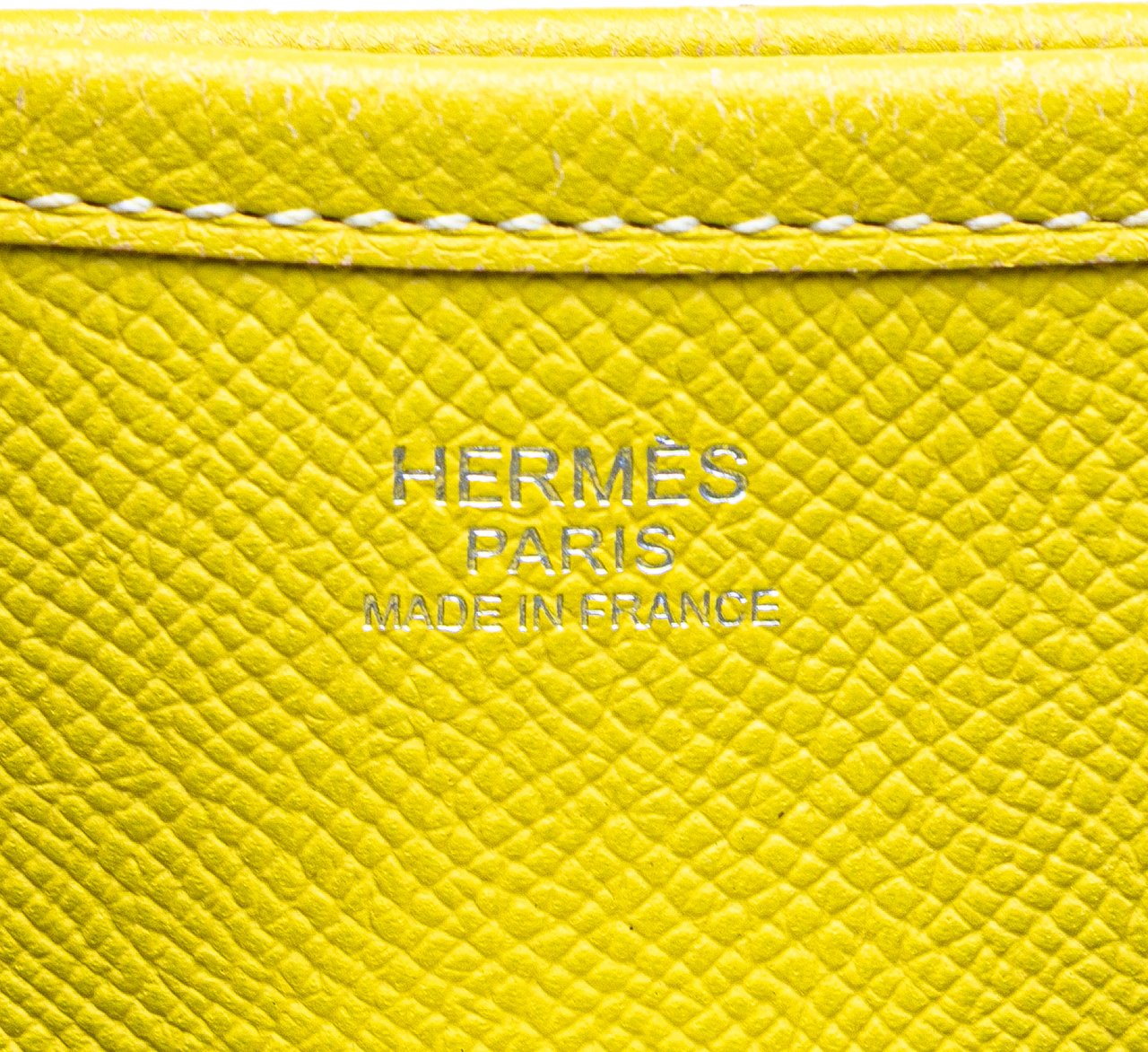 Hermès Epsom Evelyne III 33 Geel