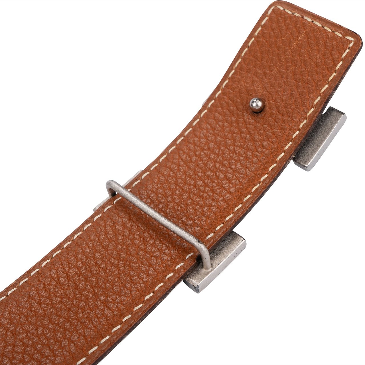Hermès Hermès Bicolor Reversible Leather Belt (85) Divers