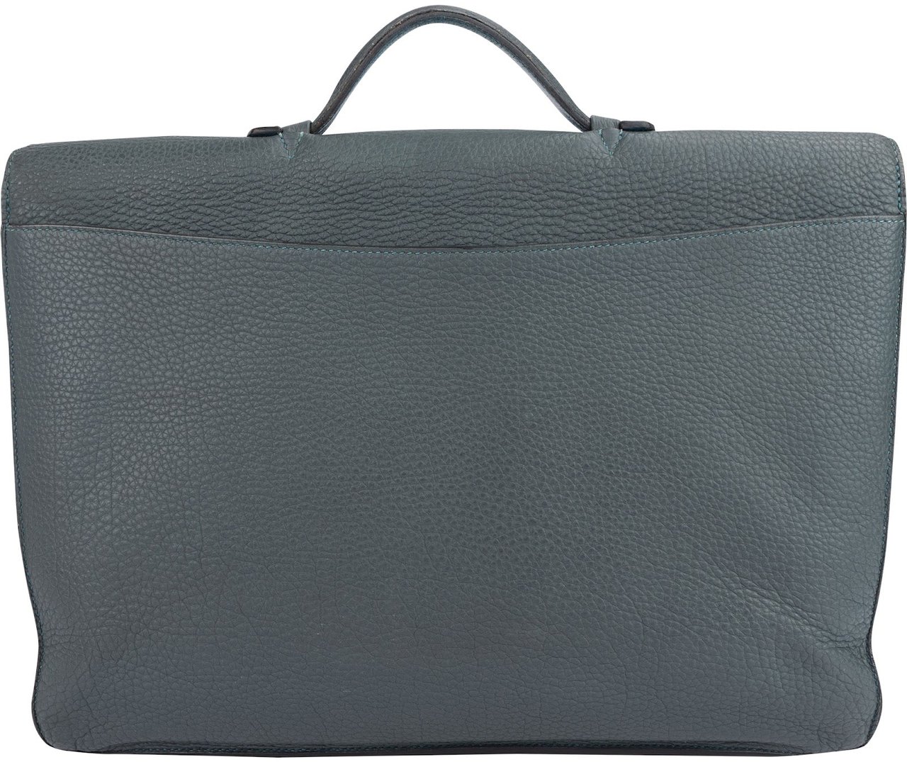 Hermès Hermès Gris Togo Leather Sac à Dépêches Business Handbag Donkergrijs