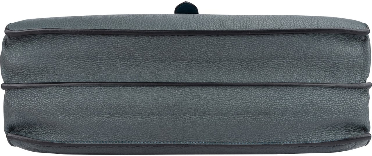 Hermès Hermès Gris Togo Leather Sac à Dépêches Business Handbag Donkergrijs