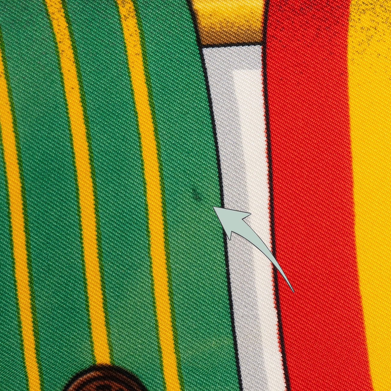 Hermès Rubans Les Sangles Silk 90 Tuch Scarf Divers