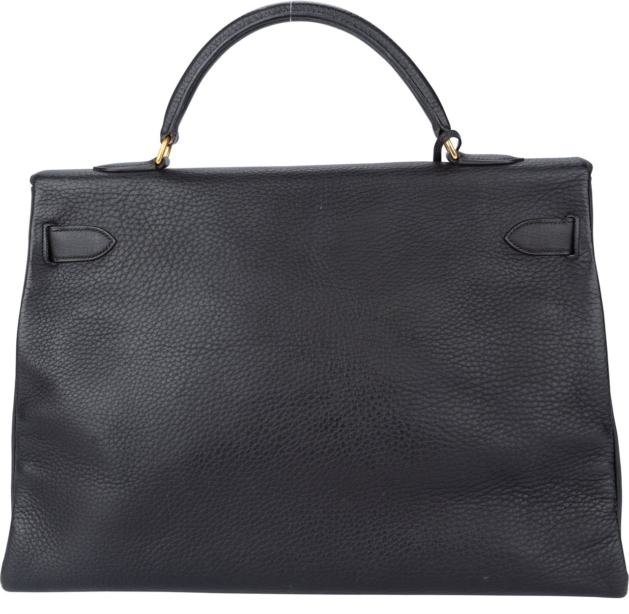 Hermès Hermès Noir Ardennes Leather Kelly 40 Handbag Divers