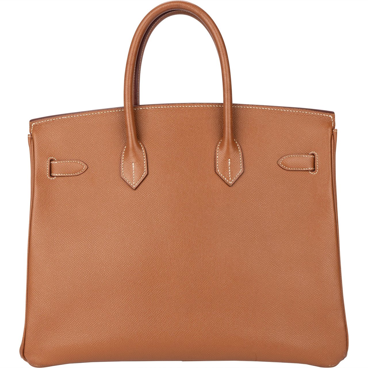 Hermès Hermès Brun Courchevel Leather Birkin 35 Handbag Divers