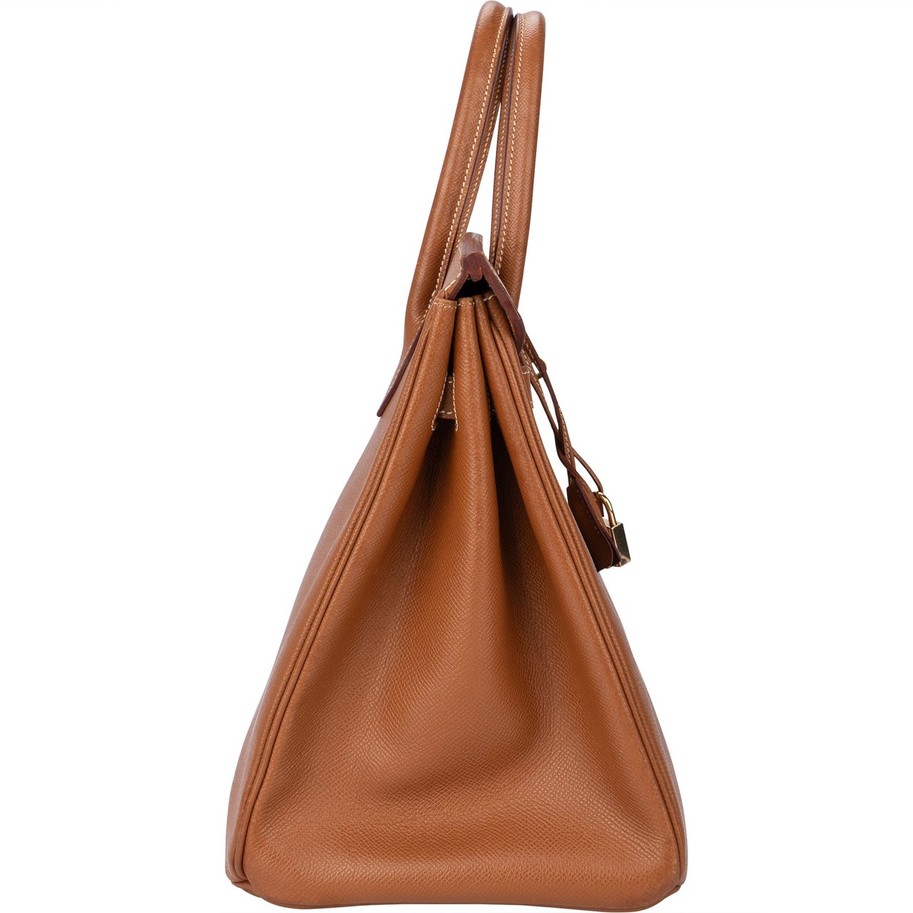 Hermès Hermès Brun Courchevel Leather Birkin 35 Handbag Divers