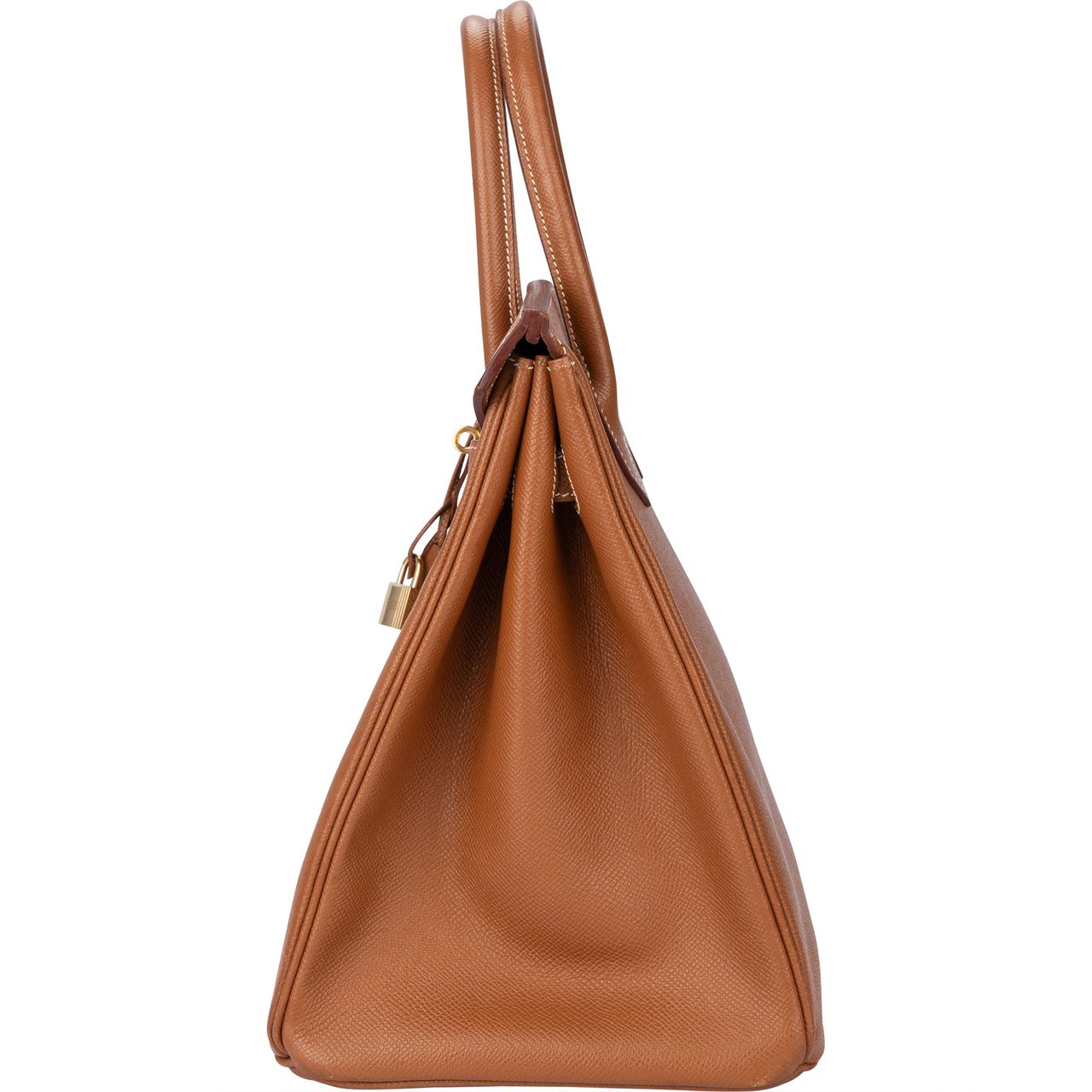 Hermès Hermès Brun Courchevel Leather Birkin 35 Handbag Divers