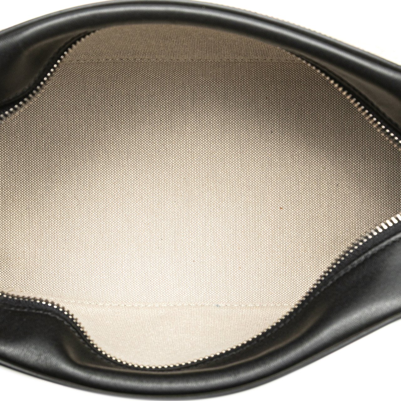 Hermès Toile Cavour Pouch Grijs