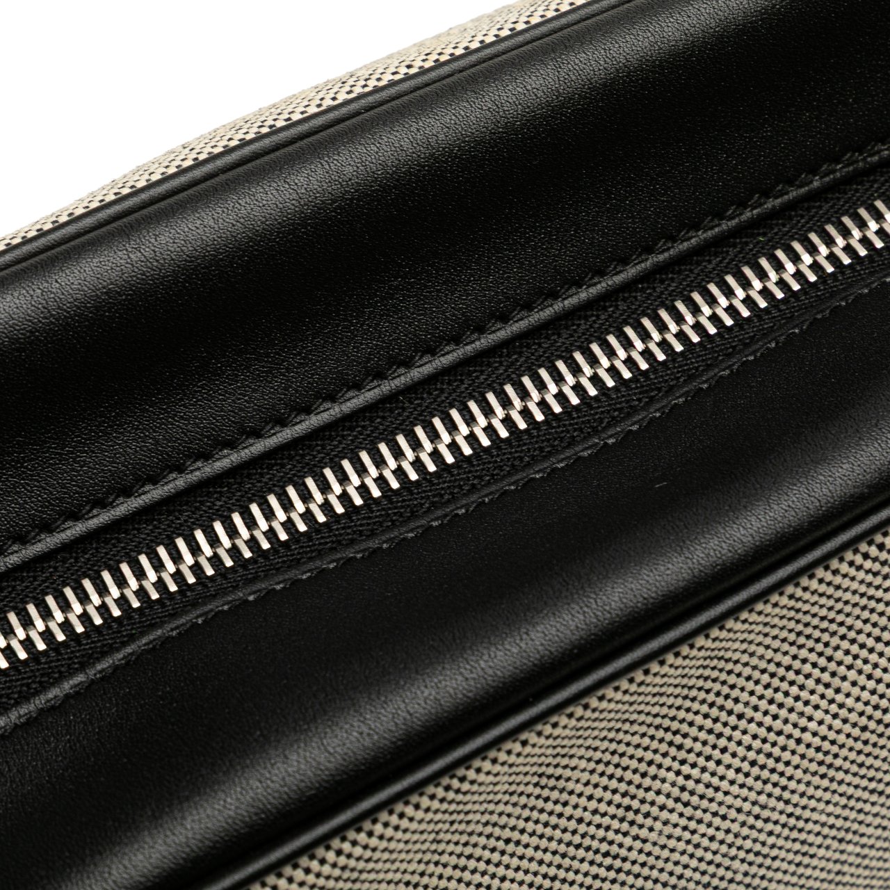 Hermès Toile Cavour Pouch Grijs