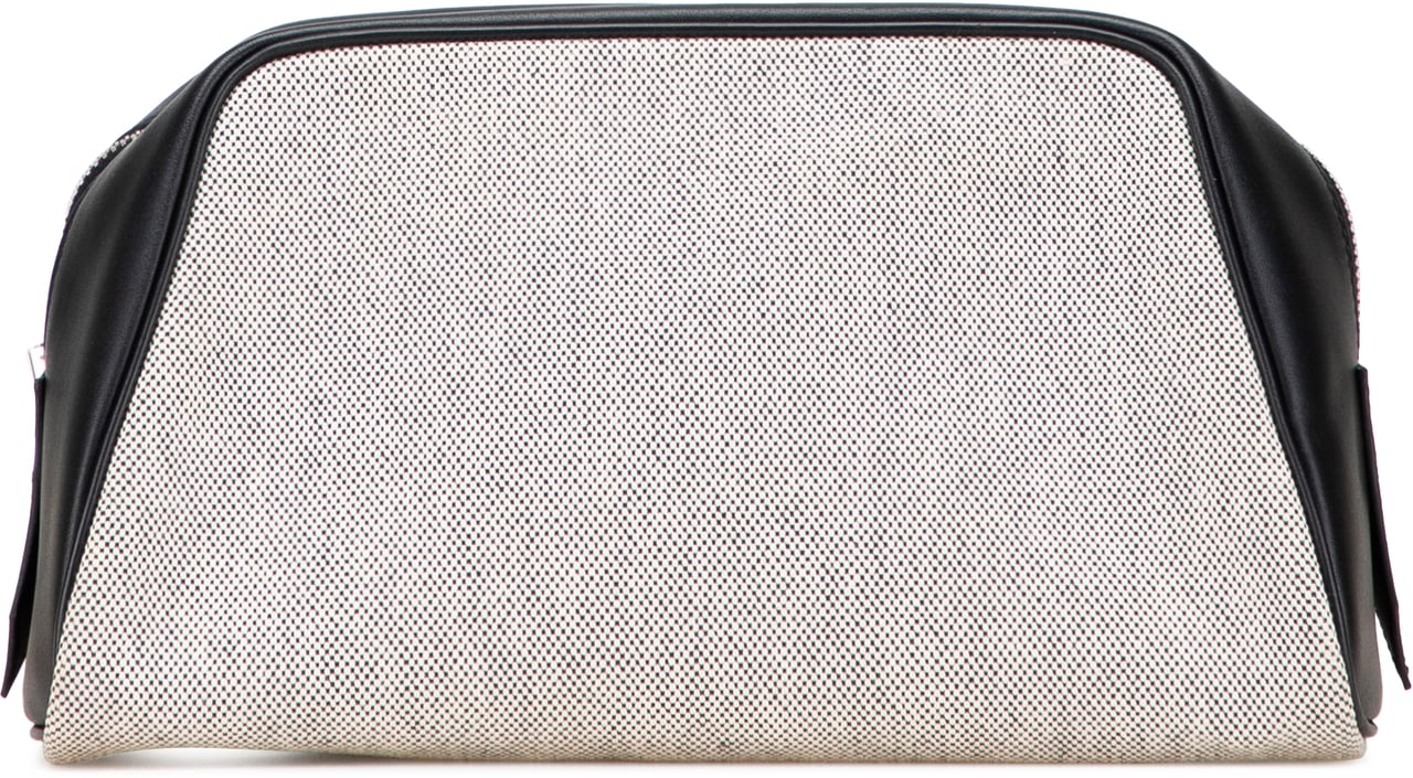 Hermès Toile Cavour Pouch Grijs