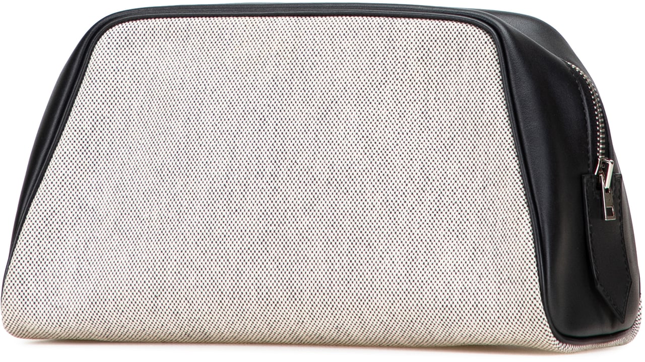 Hermès Toile Cavour Pouch Grijs