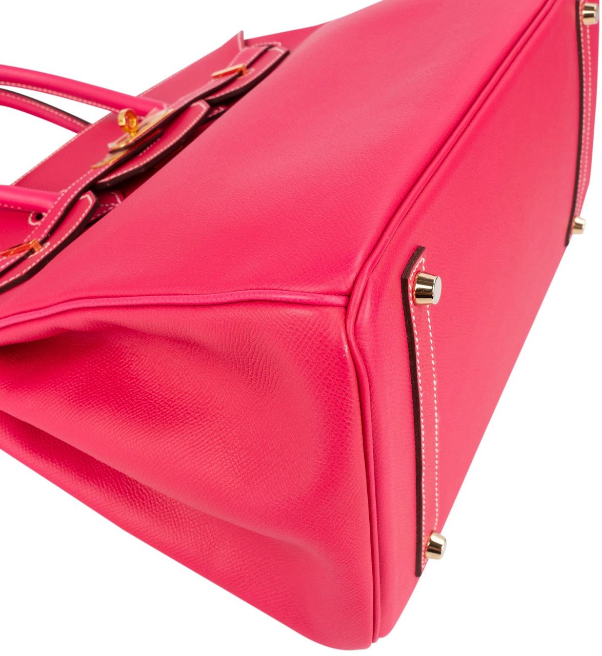 Hermès Hermès Rose Tyrien Epsom Leather Birkin 35 Handbag Rood