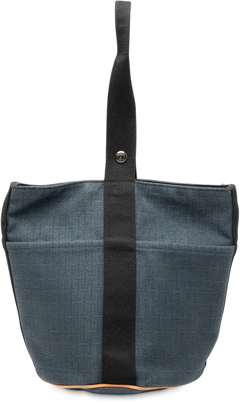 Hermès Toile Saxo MM Blauw