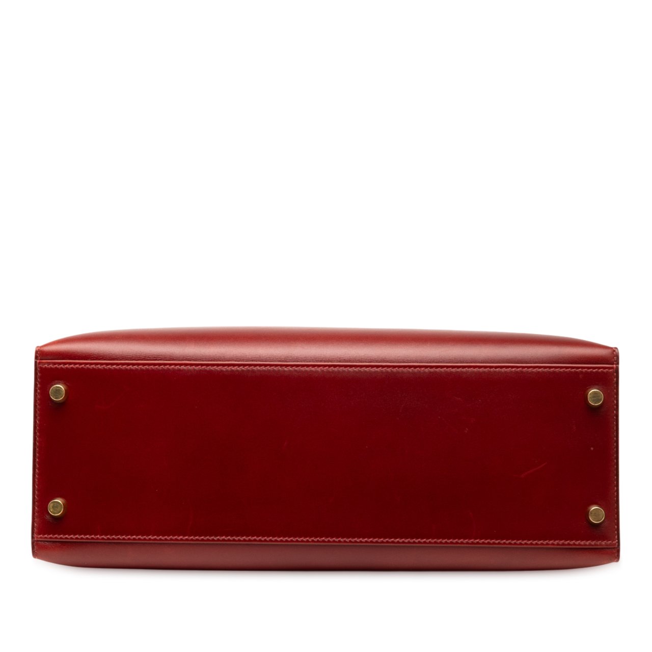Hermès Box Calf Kelly Retourne 32 Rood