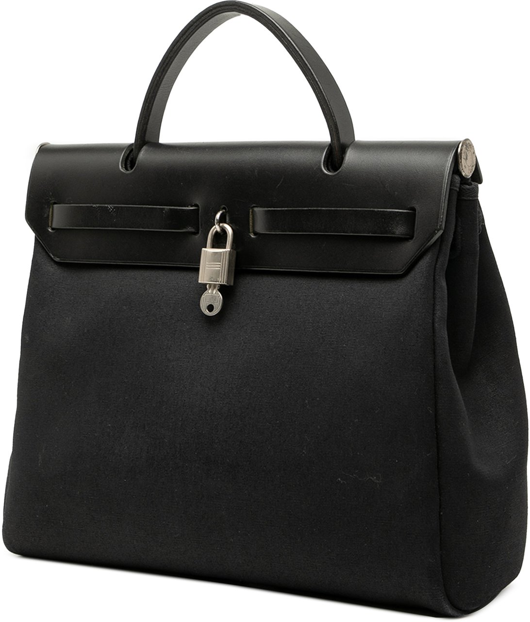 Hermès Toile Herbag PM Zwart