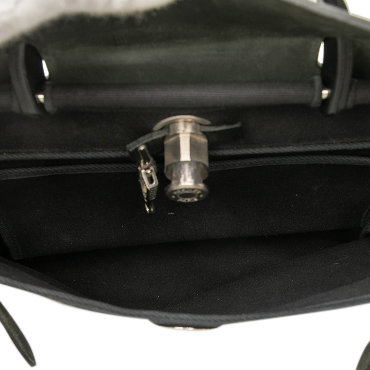 Hermès Toile Herbag PM Zwart