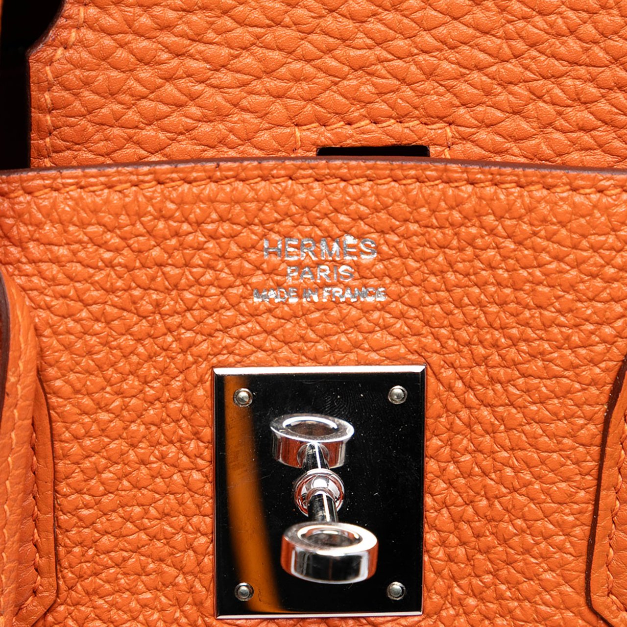 Hermès Togo Birkin Retourne 30 Oranje