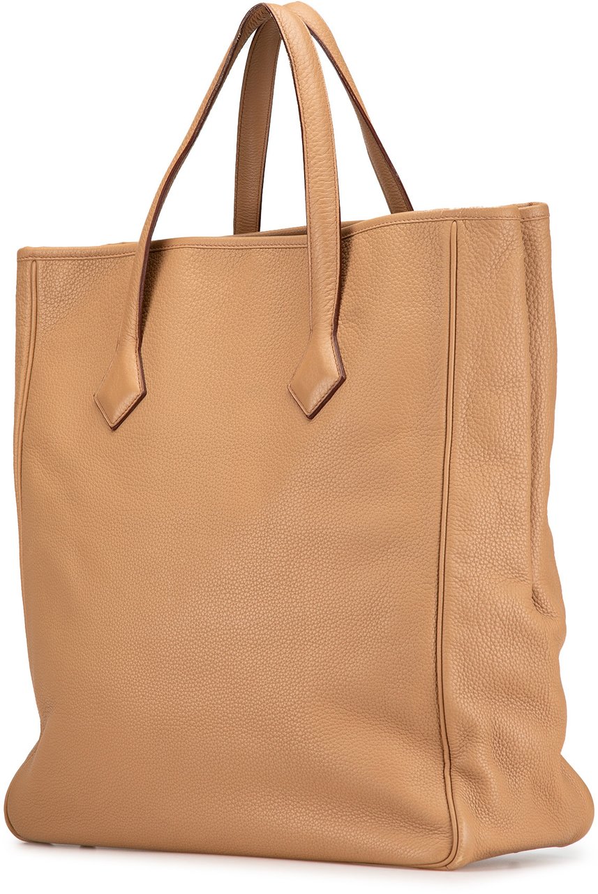 Hermès Clemence Victoria II Cabas 35 Bruin