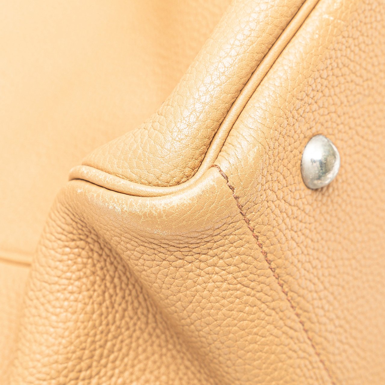 Hermès Clemence Victoria II Cabas 35 Bruin