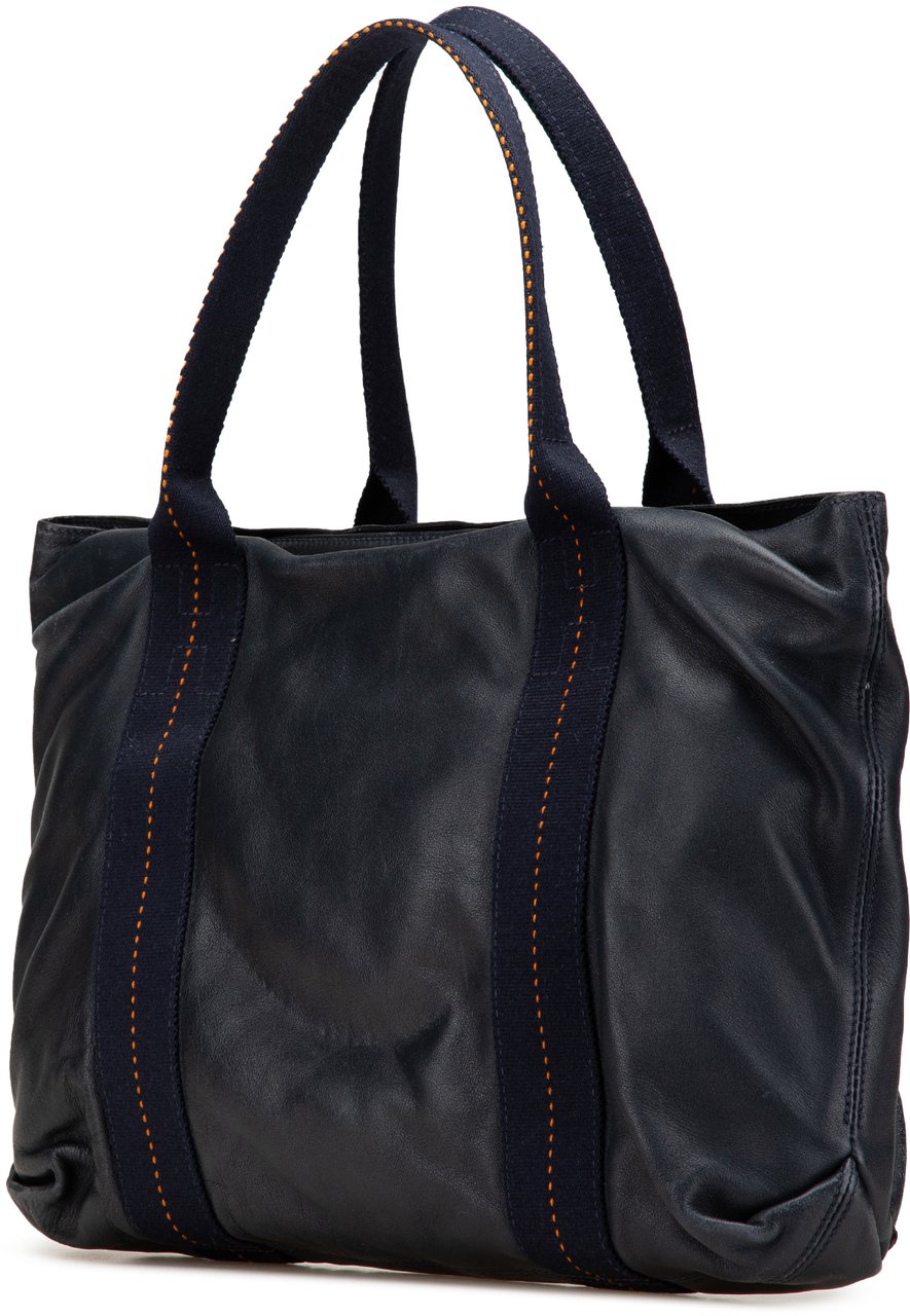 Hermès Caravan Horizontal MM Blauw