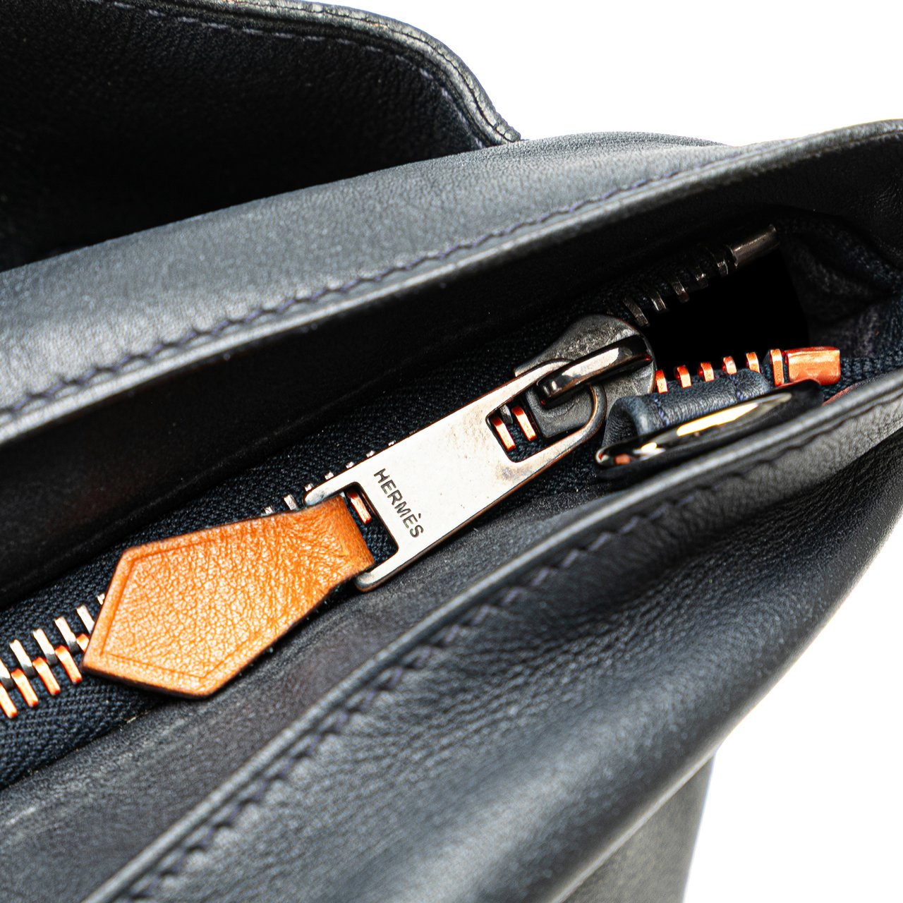 Hermès Caravan Horizontal MM Blauw