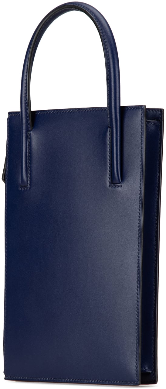 Hermès Tadelakt Kelly Cadena Handbag Blauw