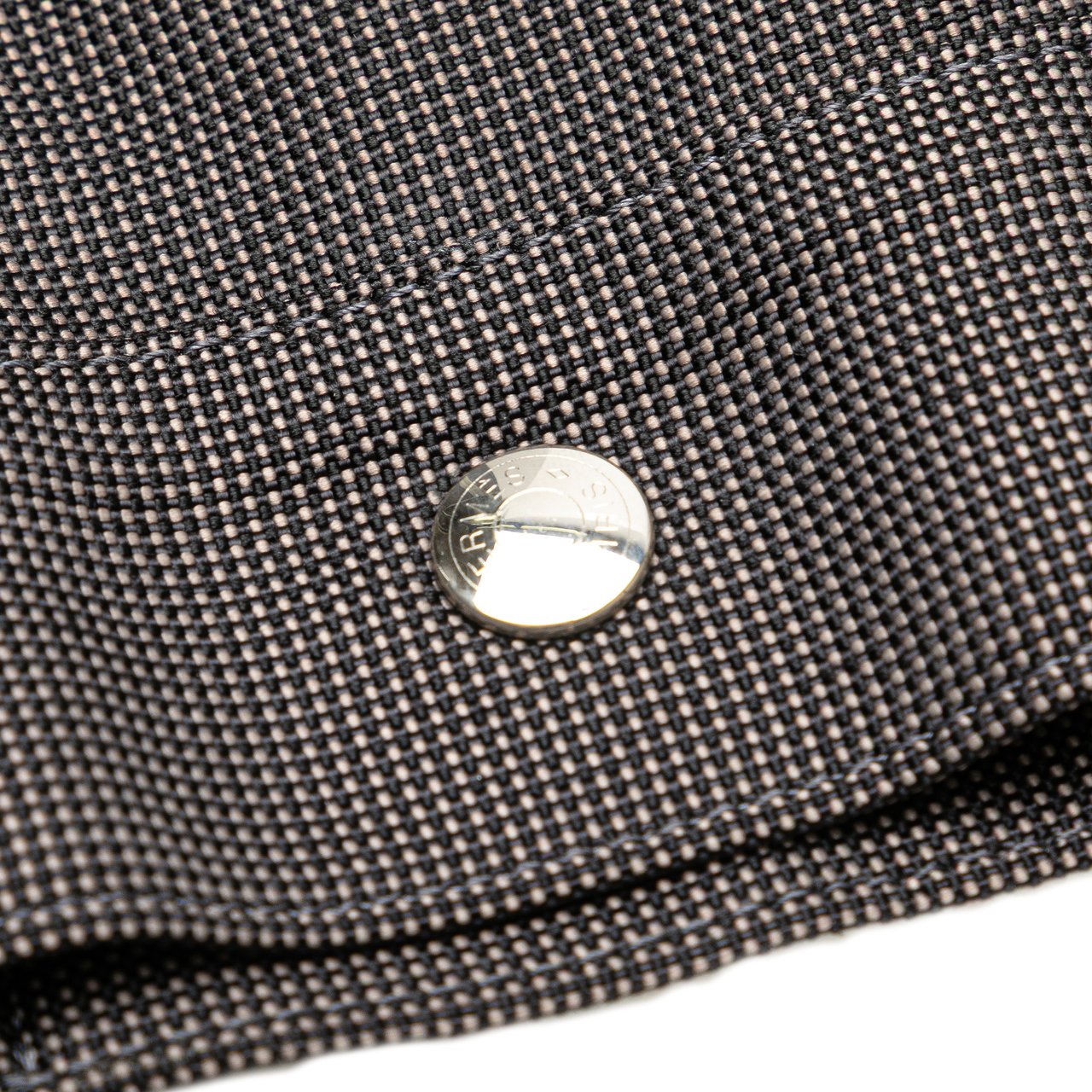 Hermès Canvas Herline MM Grijs