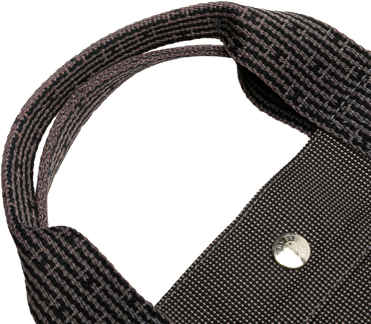 Hermès Canvas Herline MM Grijs