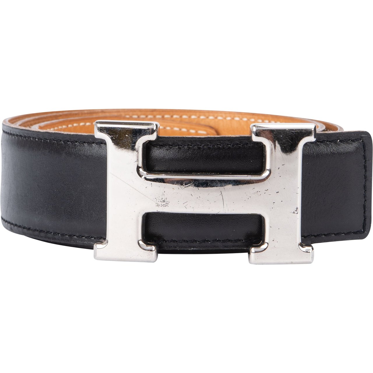 Hermès Hermès Bicolor Reversible Leather Women Belt (70) Divers