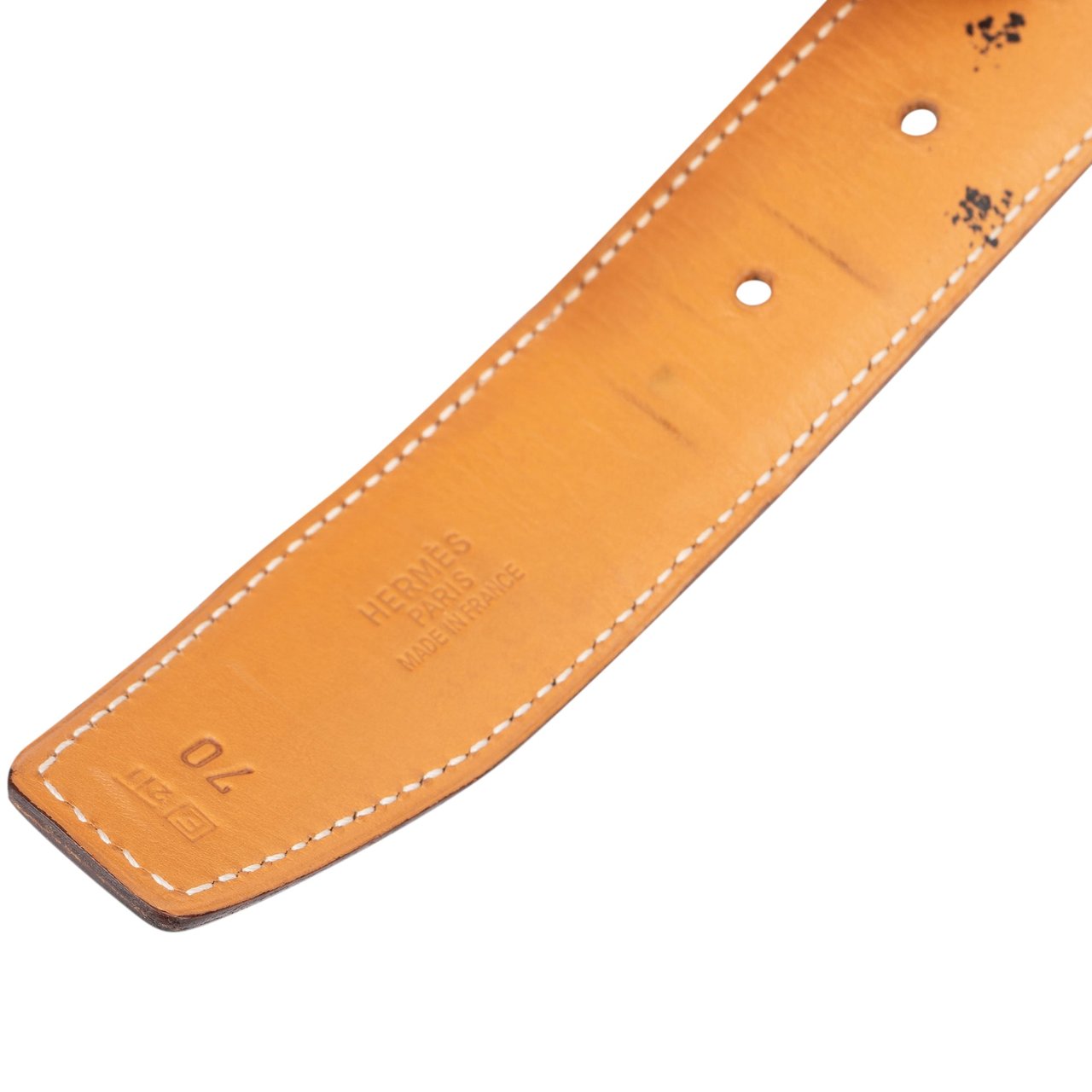 Hermès Hermès Bicolor Reversible Leather Women Belt (70) Divers