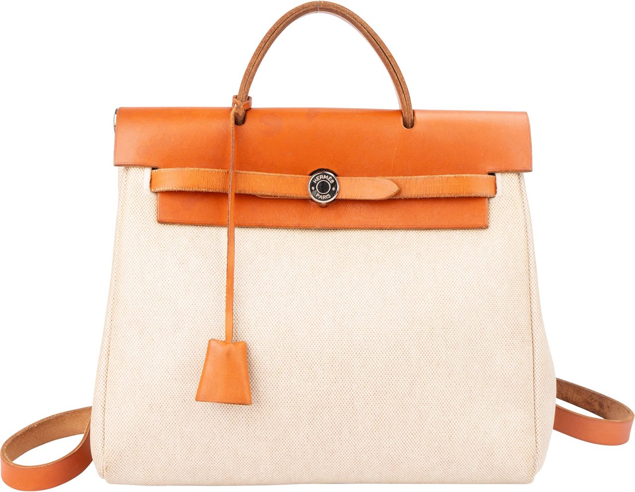 Hermès Hermès Classic 2 in 1 Herbag Backpack Bruin