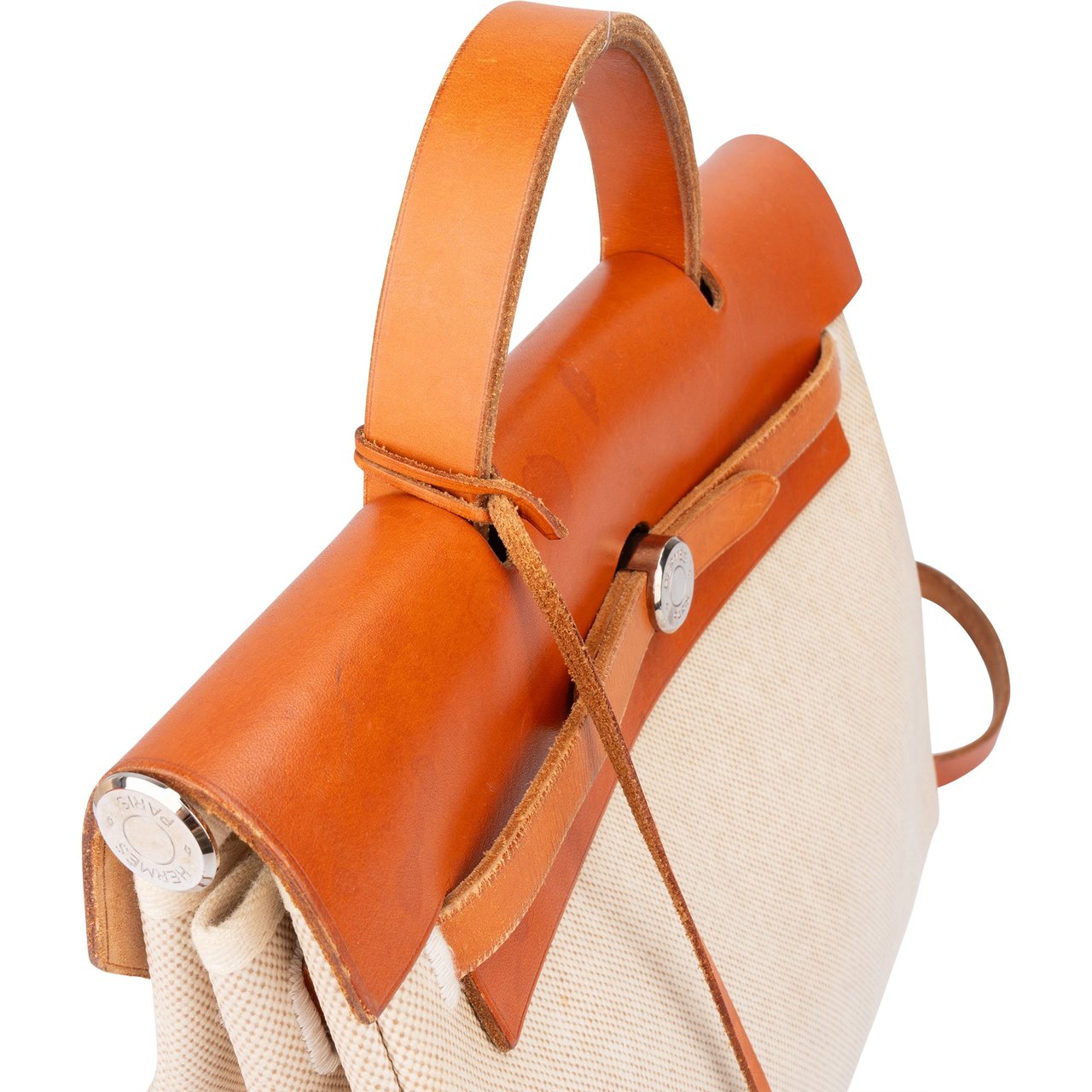 Hermès Hermès Classic 2 in 1 Herbag Backpack Bruin