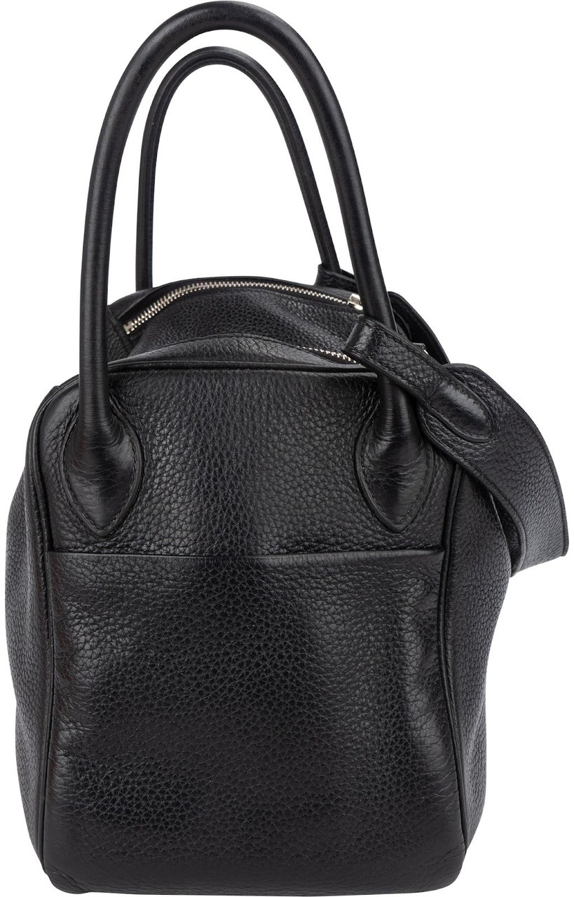 Hermès Clemence Leather Lindy 30 Handbag Zwart