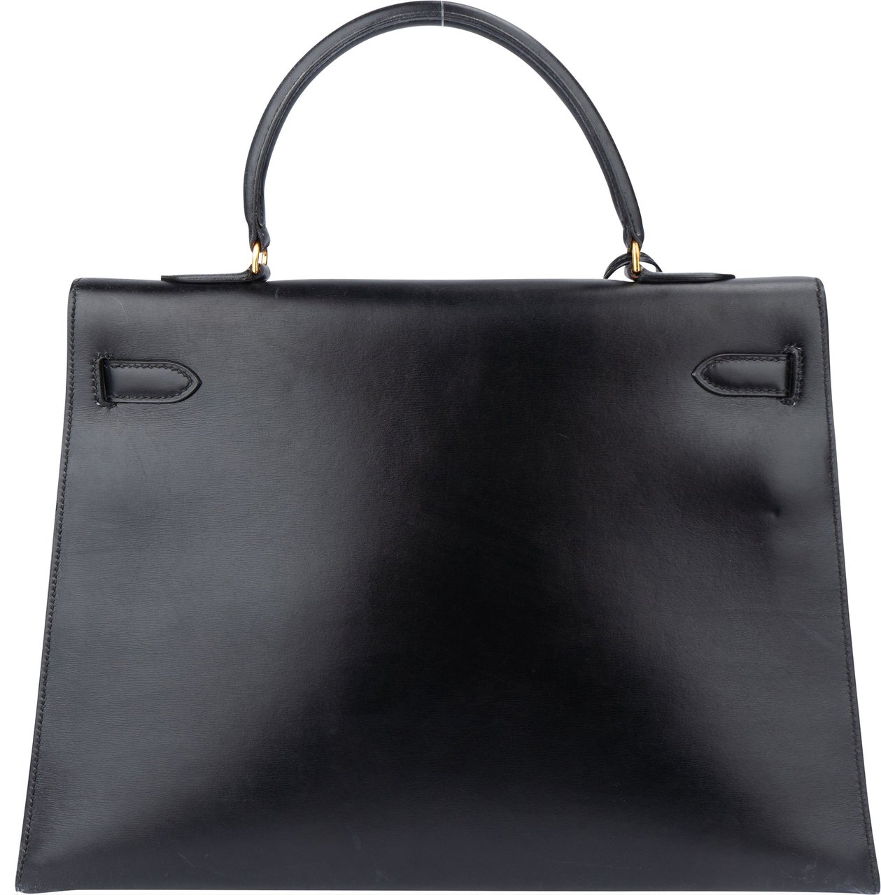 Hermès Hermès Noir Boxcalf Kelly 35 Handbag Zwart