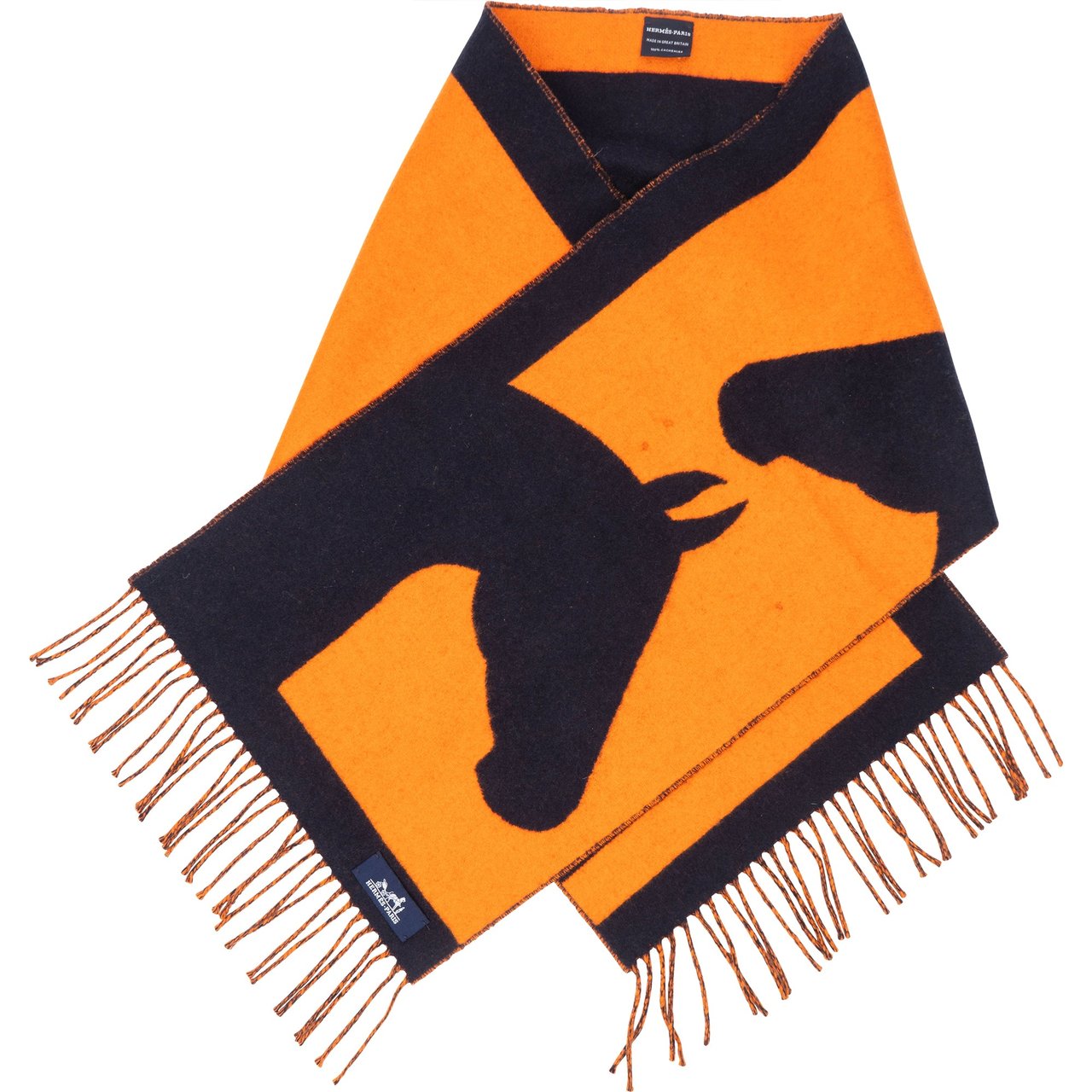 Hermès Hermès Casaque Love Story Cashmere Scarf Divers