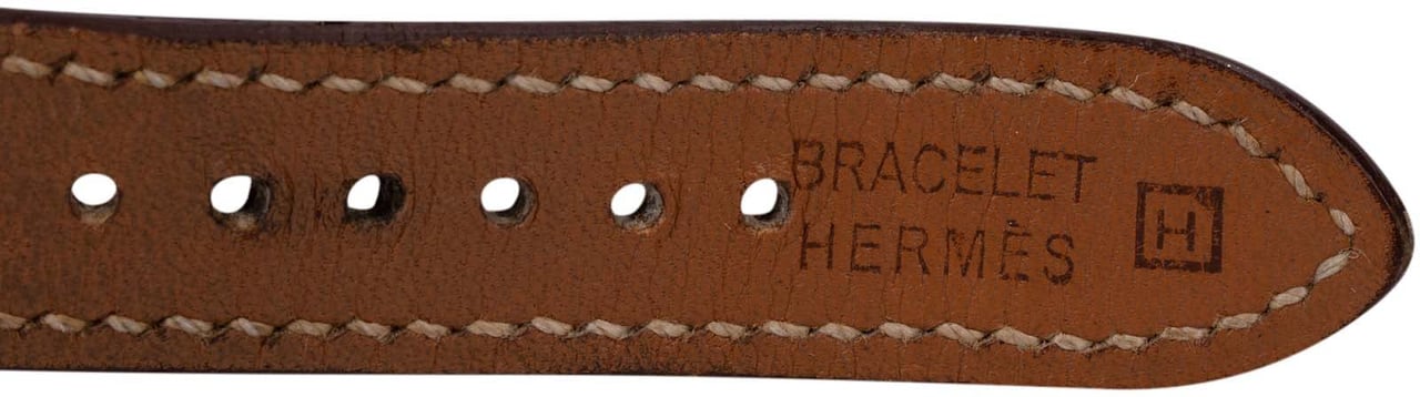 Hermès Silver Tone Heure H HH1.210 Women Watch Bruin