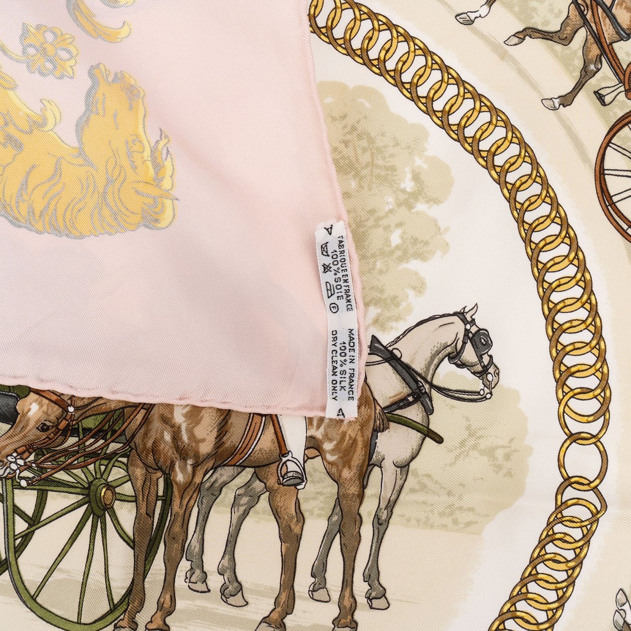 Hermès La Promenade de Longchamps Silk Carre 90 Scarf Tuch Rood